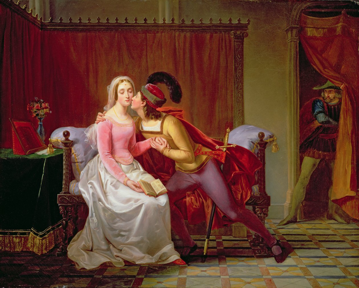 باولو وفرانشيسكا ، 1832 بواسطة لويجي روبيو