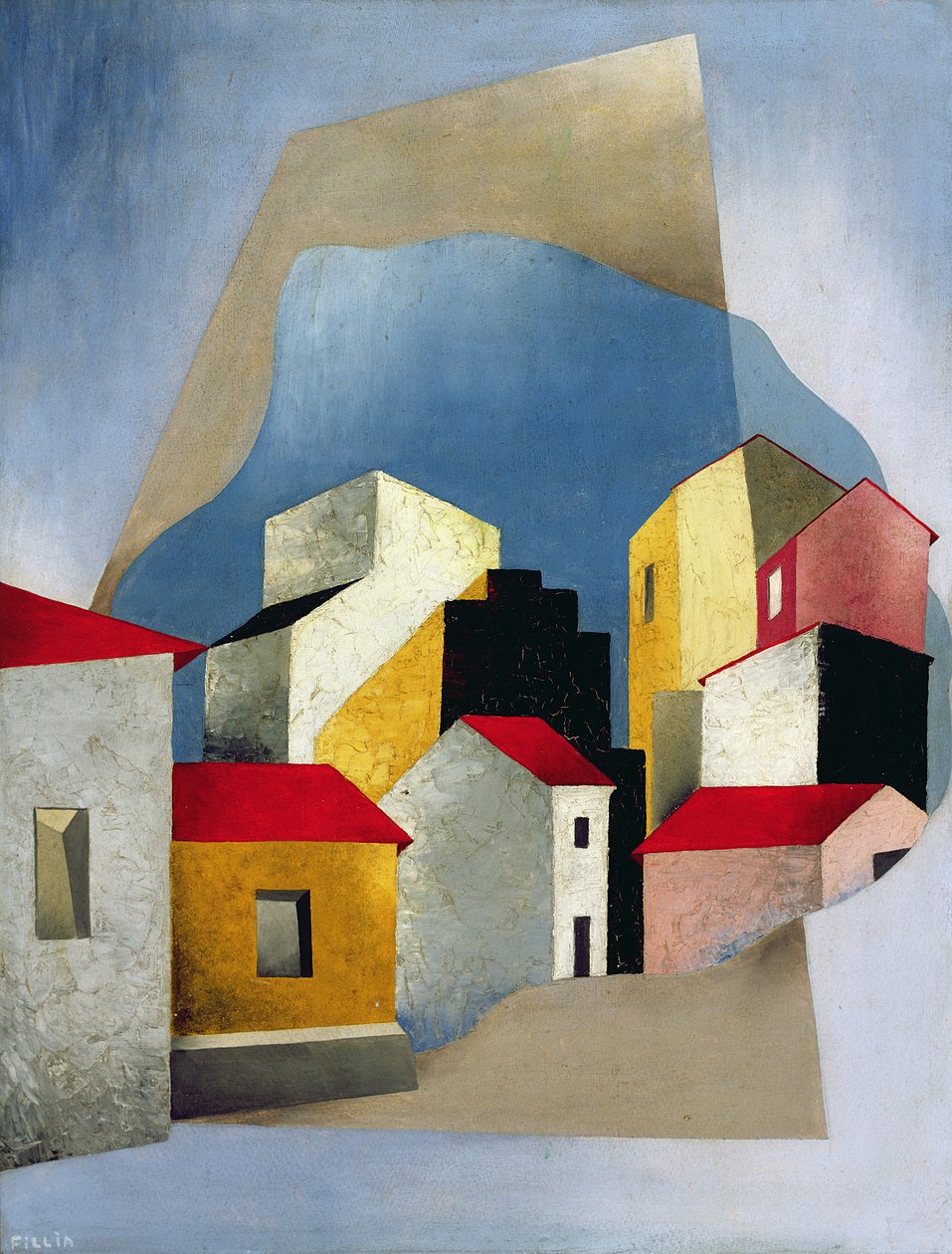 منازل في Lerici ، 1932-1933 بواسطة لويجي كولومبو فيليا