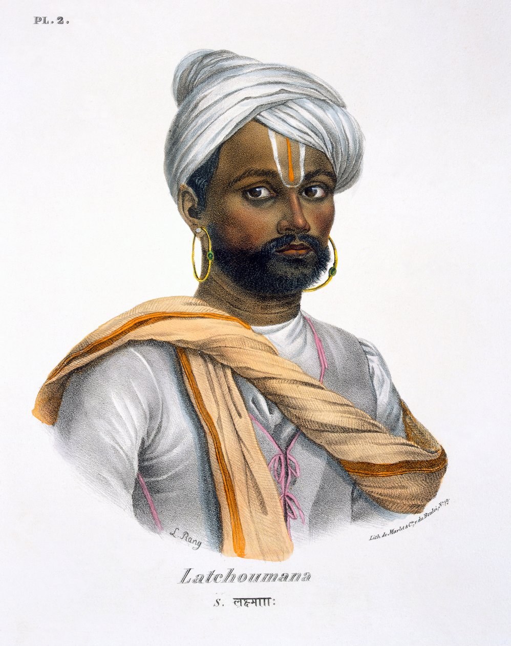 لاتشومانا ، 1827-1835 بواسطة ME Burnouf