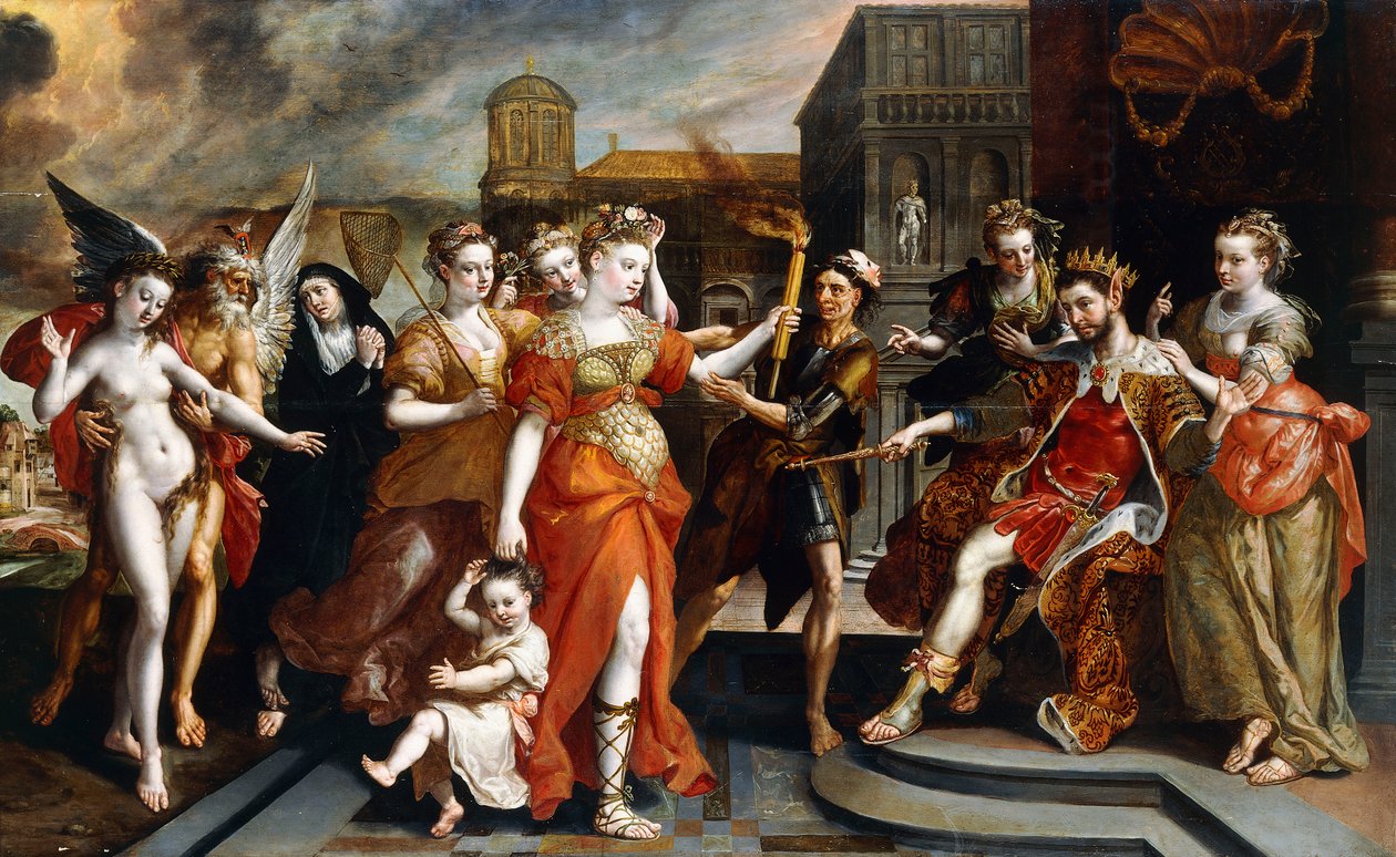 Calumney of Apelles ، بواسطة مارتن دي فوس