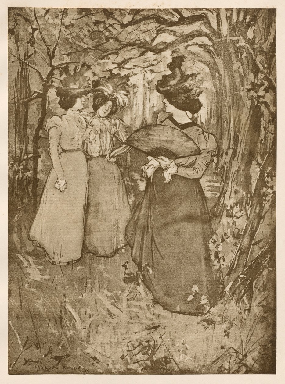 Menuet dAutomne ، 1898. بواسطة مانويل روبي