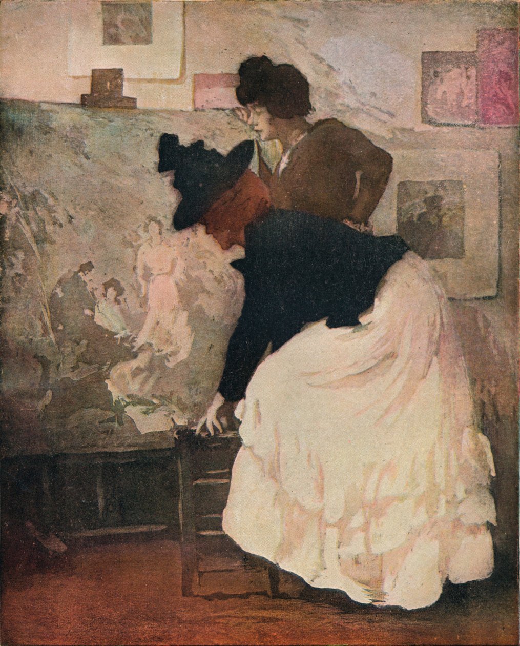 النقاد ، c1902 بواسطة مانويل روبي