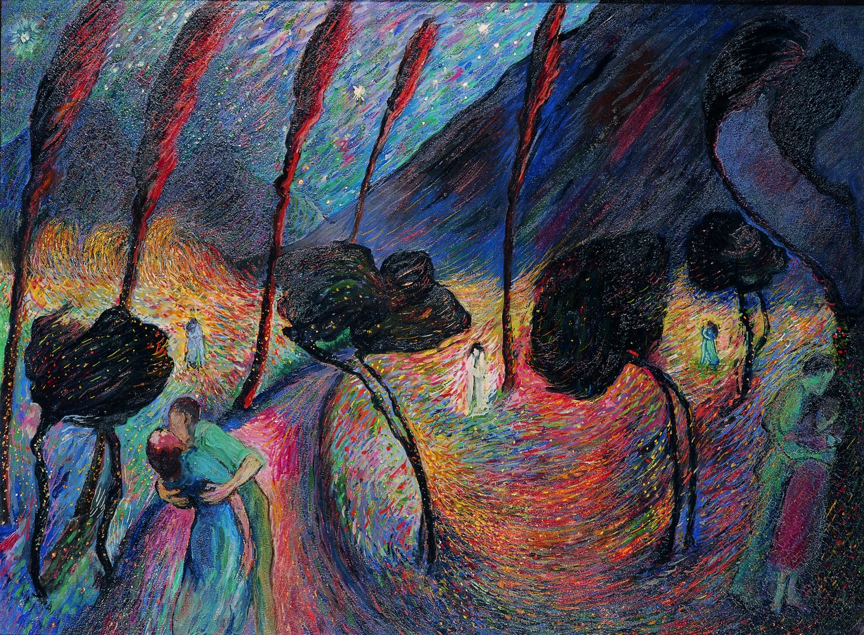 دوامة الحب ، ج. 1917. بواسطة ماريان فون ويريفكين
