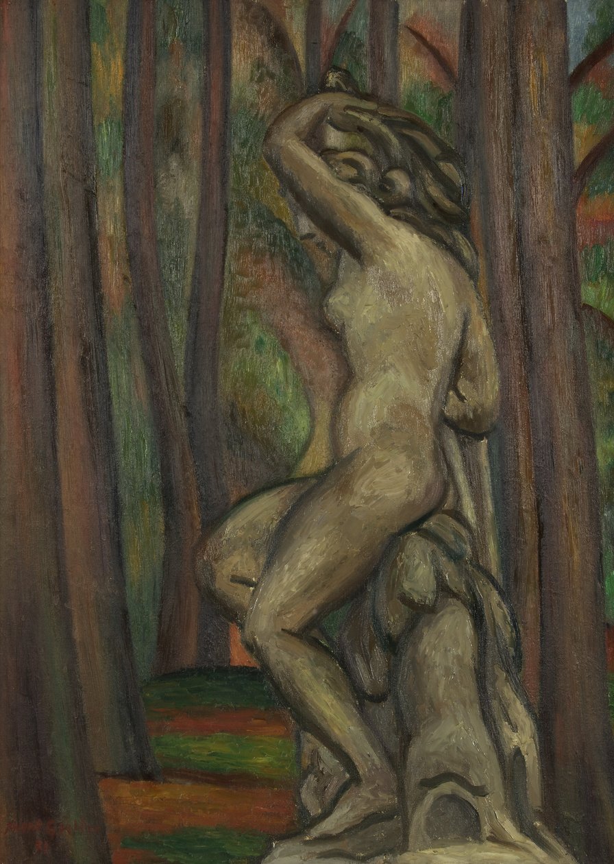 Statue in a Park بواسطة مارك جيرتلر