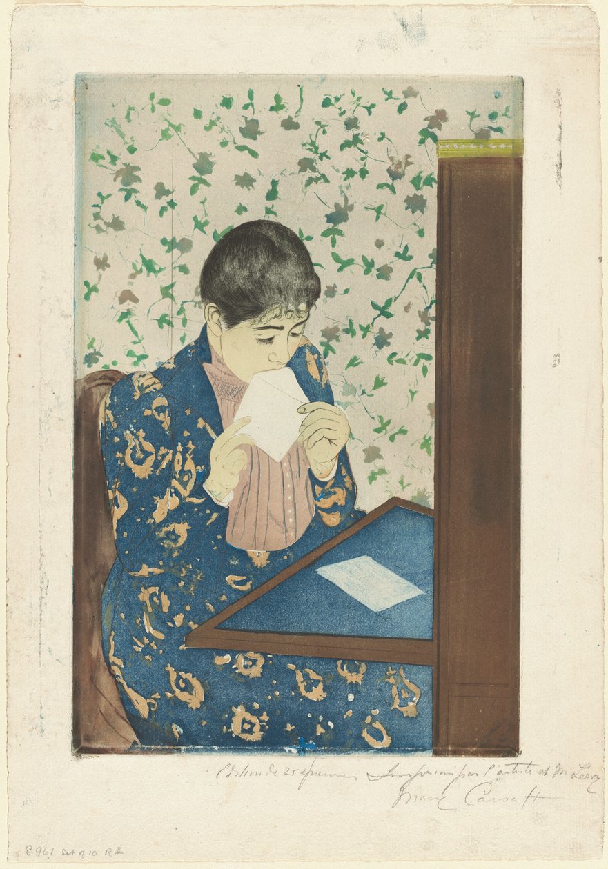 الرسالة 1890-1891. بواسطة ماري كاسات