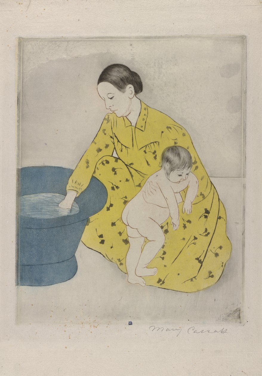 الحمام ، 1890-1891 بواسطة ماري كاسات