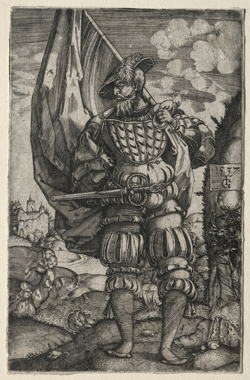 The Standard-Bearer ، 1537. بواسطة ماجستير FG