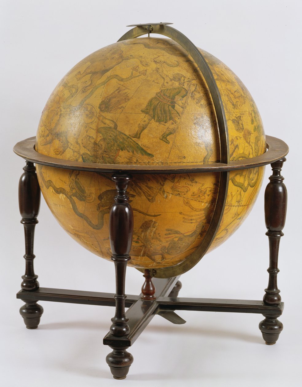كرة سماوية ، 1636 (خشب) بواسطة Matthaus Greuter