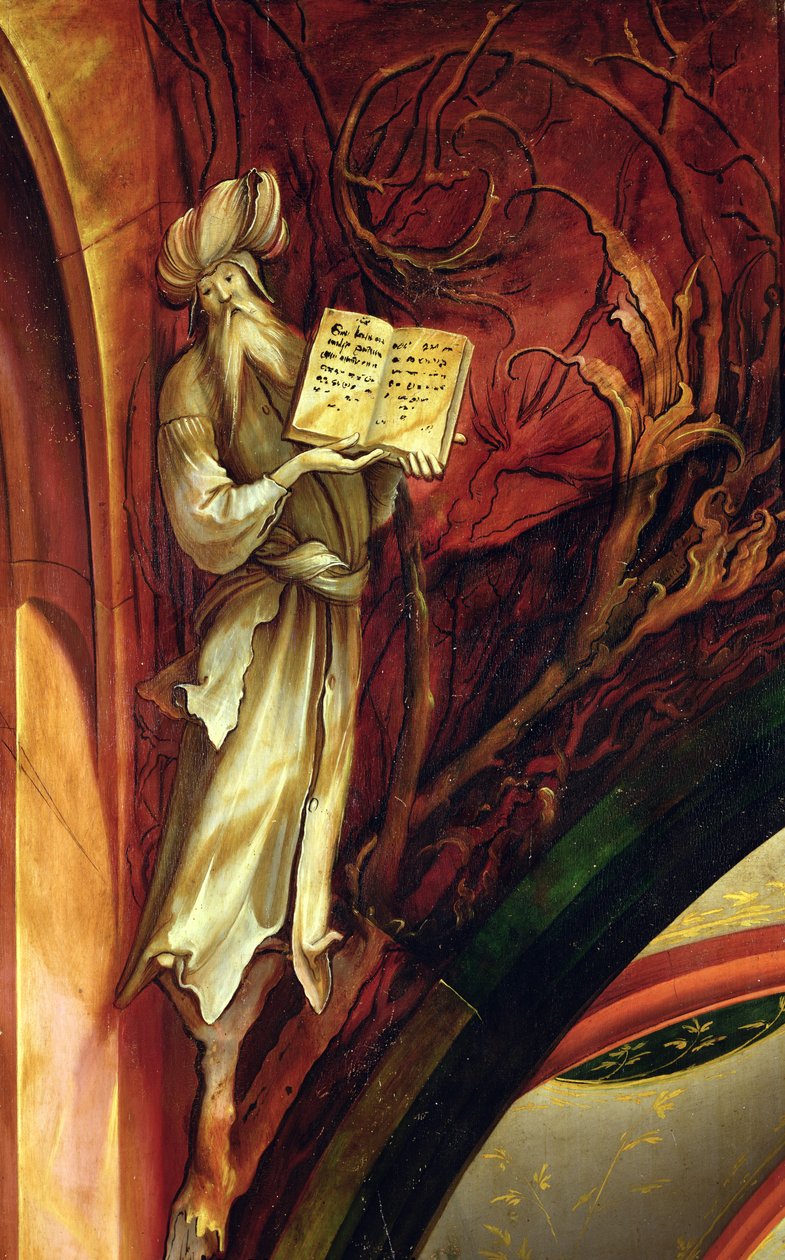 النبي إشعياء ، من إيزنهايم Altarpiece ، ج 1512-16 بواسطة ماتياس جرونوالد