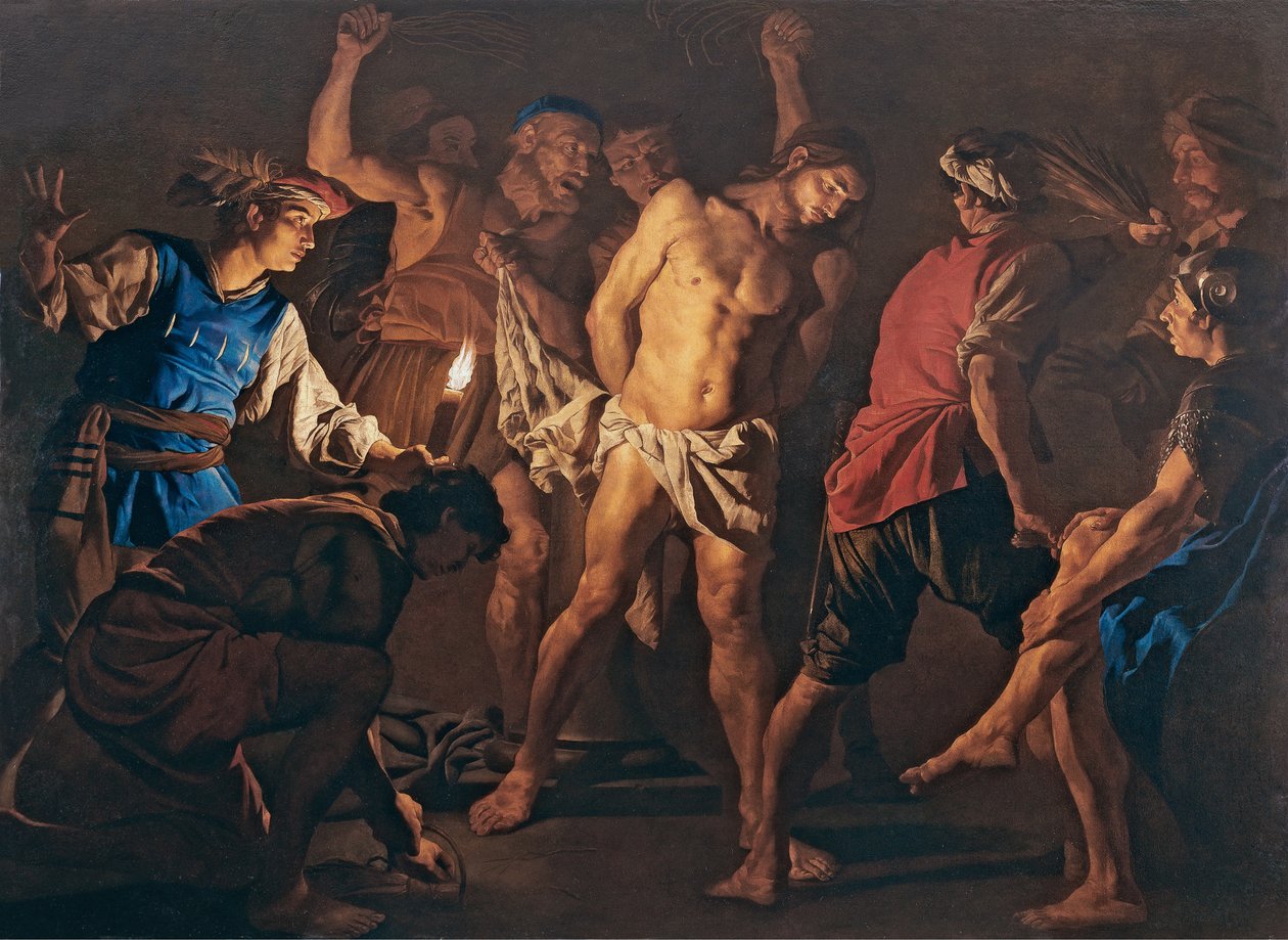جلد المسيح ، ج. 1640. بواسطة ماتياس ستومر