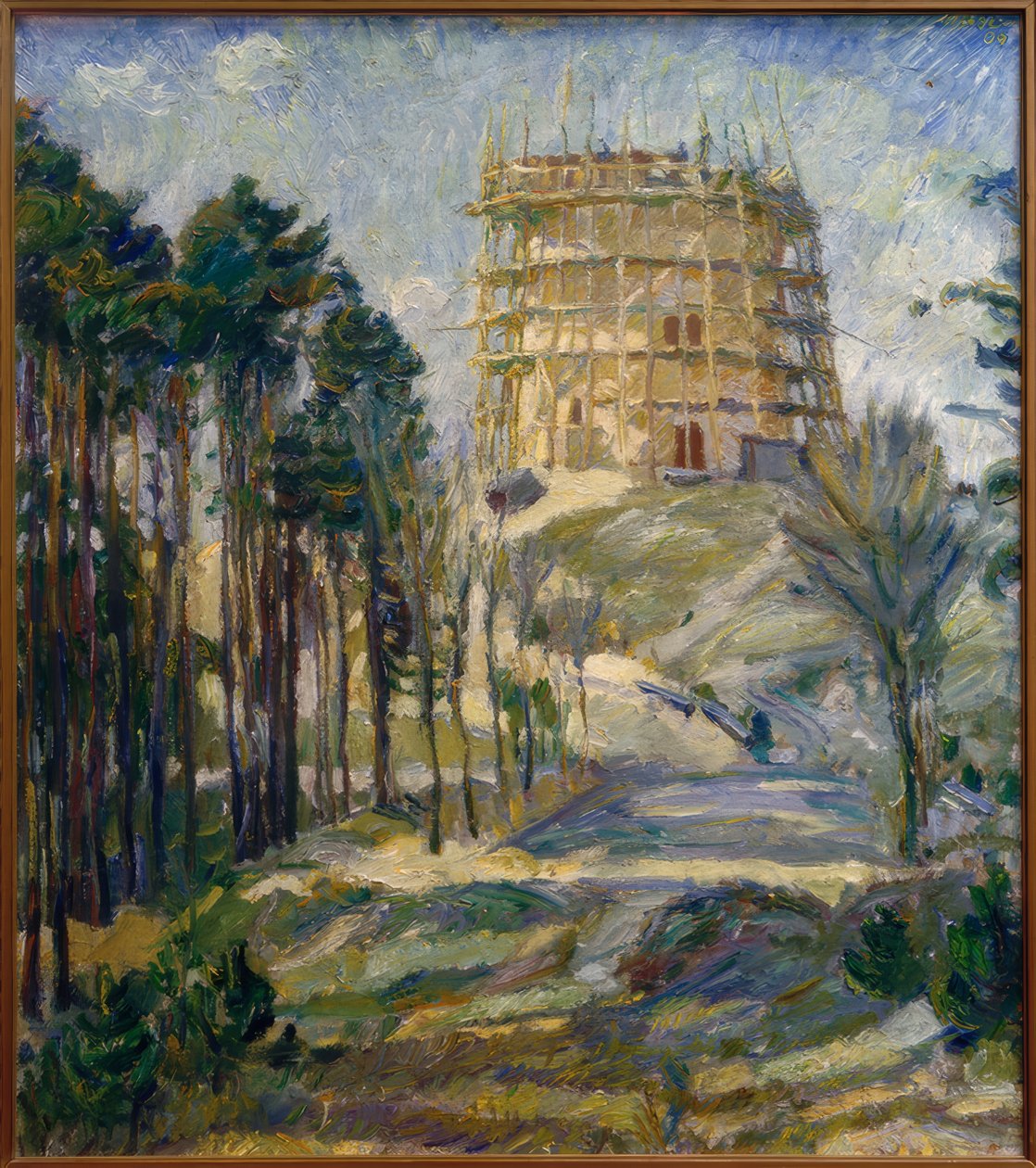 Wasserturm in Hermsdorf بواسطة ماكس بيكمان