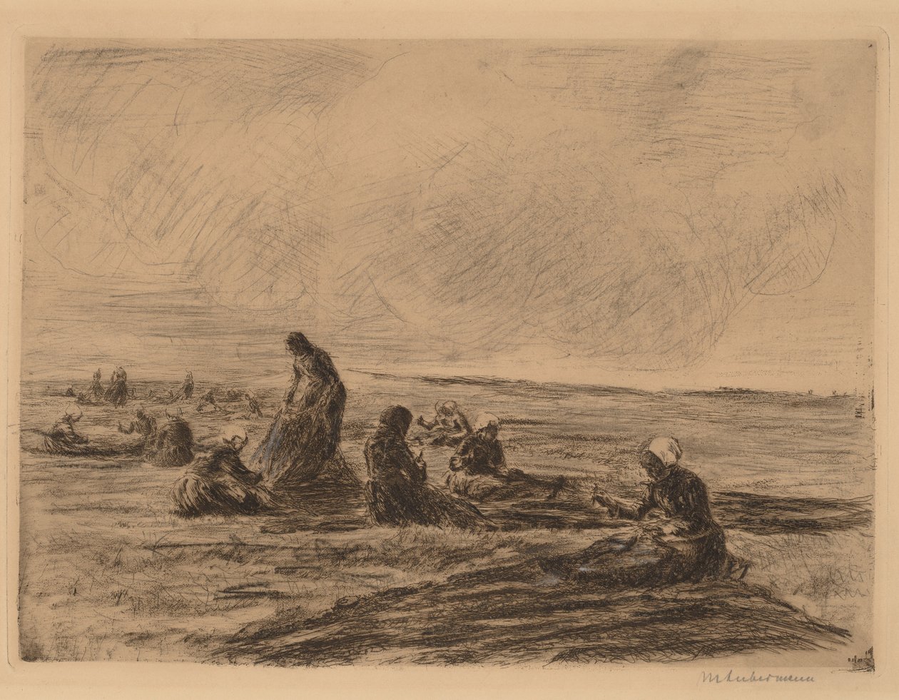 إصلاح الشبكات ، 1894. بواسطة ماكس ليبرمان