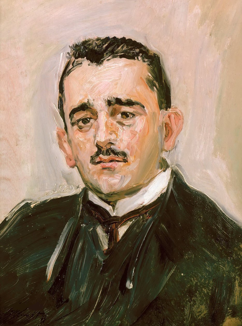 صورة برونو كاسيرير 1872-1941 ، 1911. بواسطة ماكس Slevogt