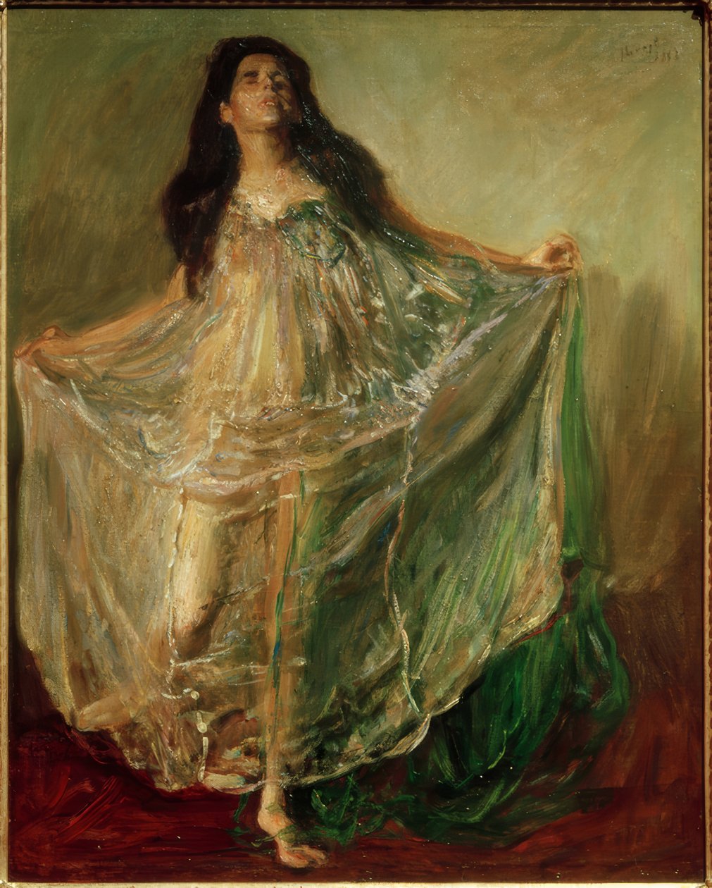 راقصة من الفضة بواسطة ماكس Slevogt
