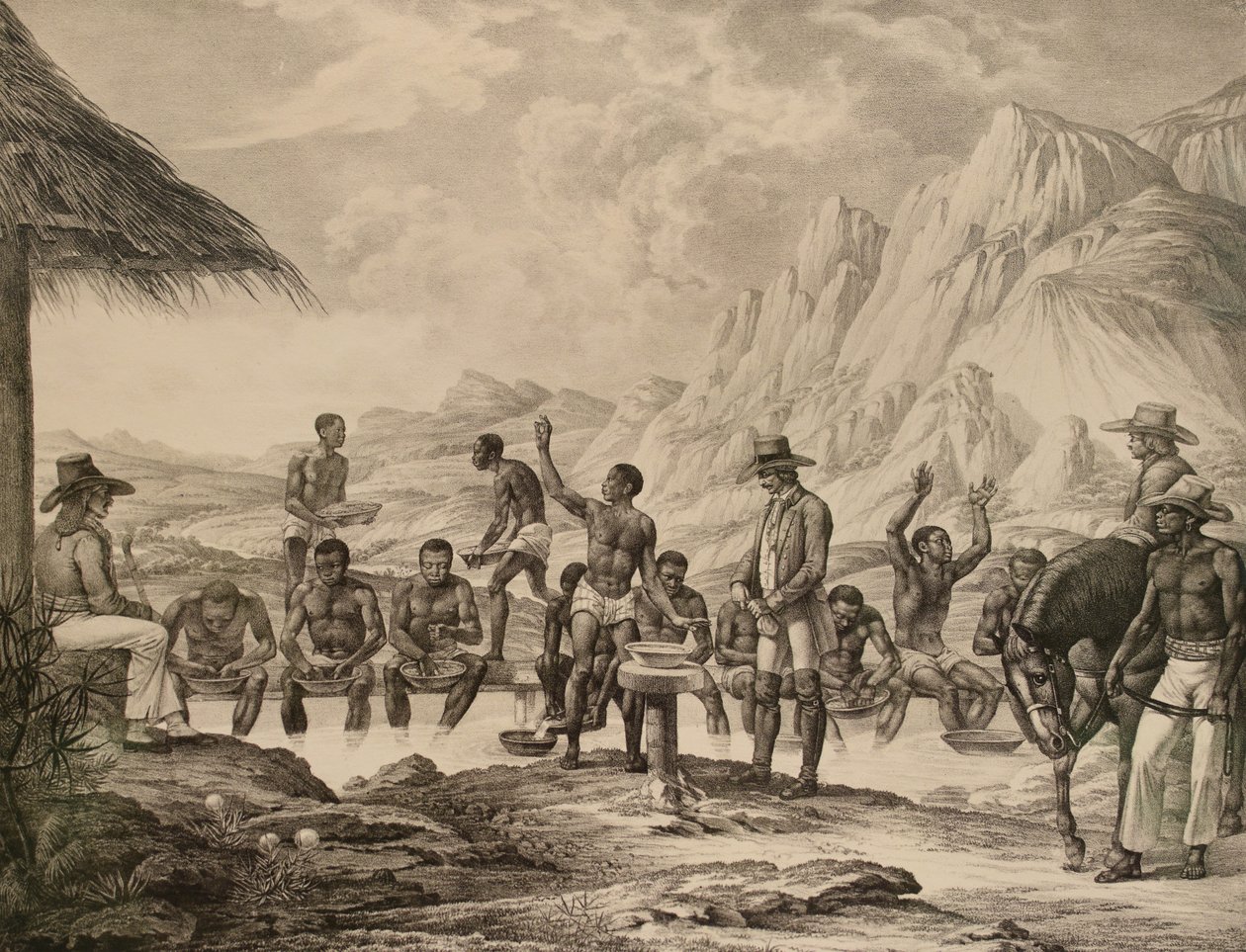 غسل الماس ، كورالينيو ، 1823-1831. بواسطة ماير