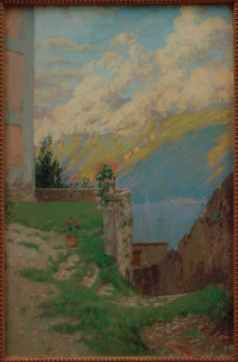 Blick auf den Gardasee بواسطة ملكيور ليشتر