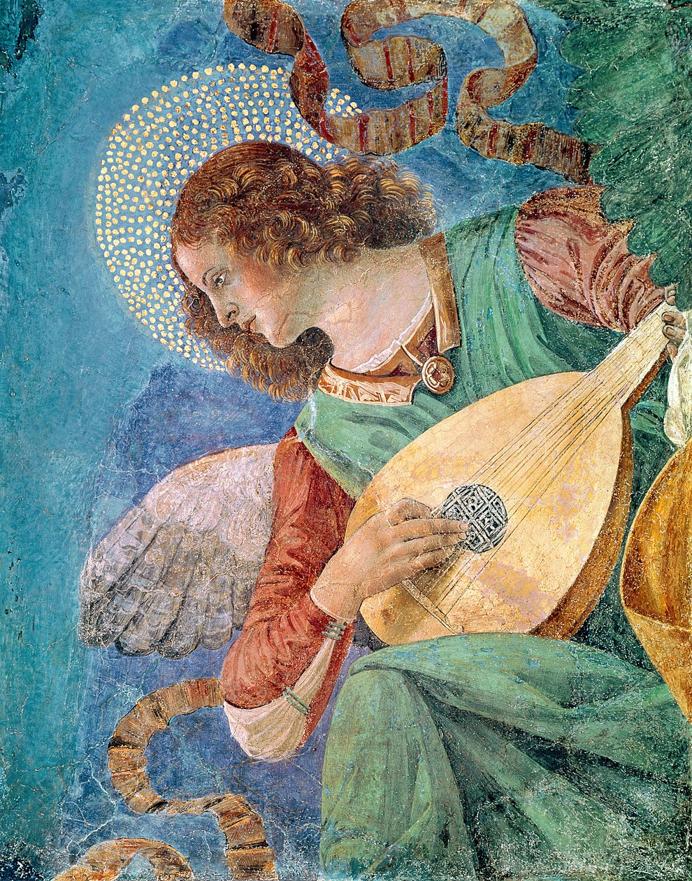 ملاك موسيقي بواسطة Melozzo da Forli