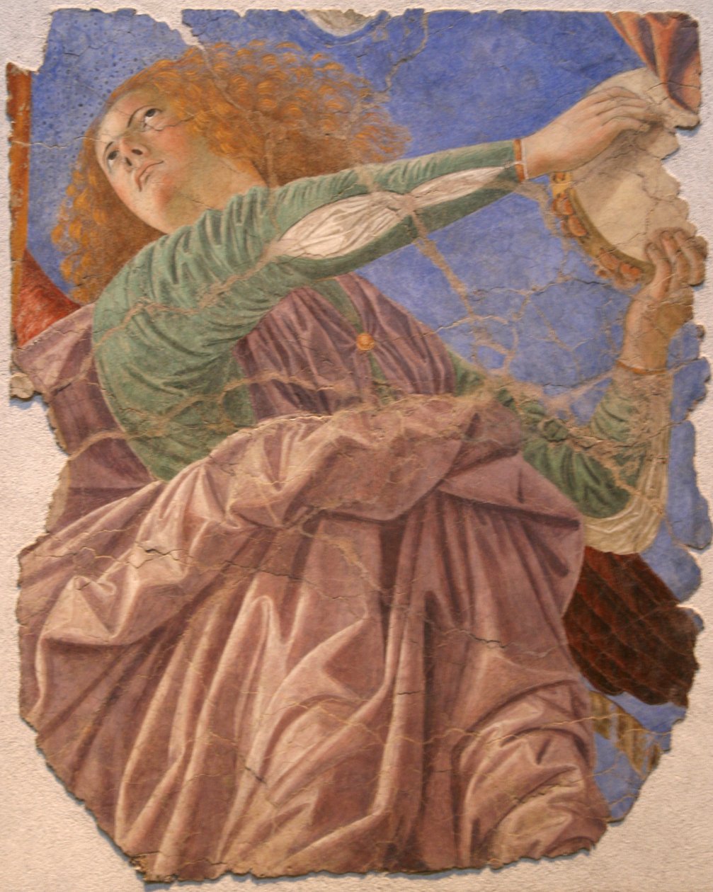 لاعب إطار طبل بواسطة Melozzo da Forli