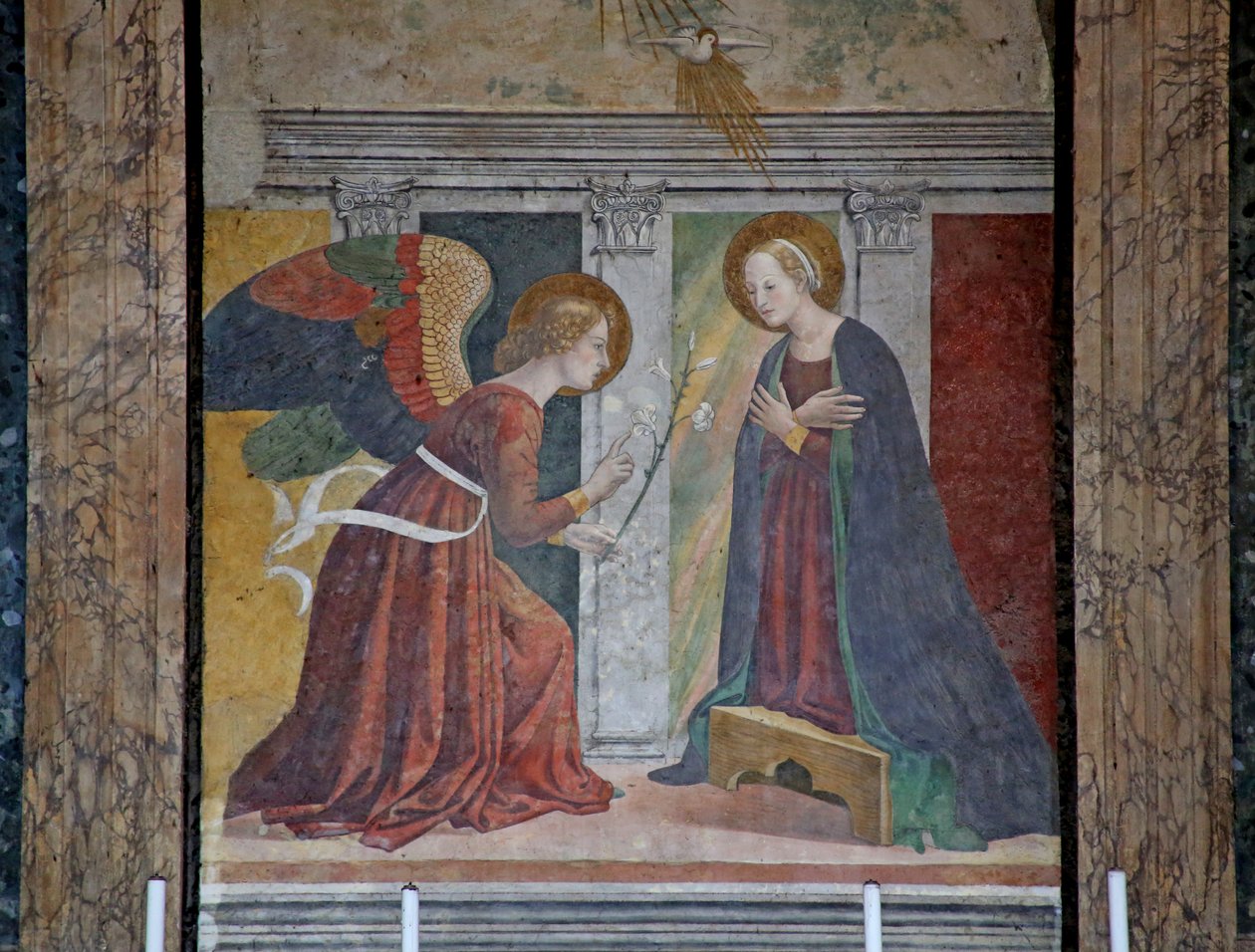 البشارة بواسطة Melozzo da Forli
