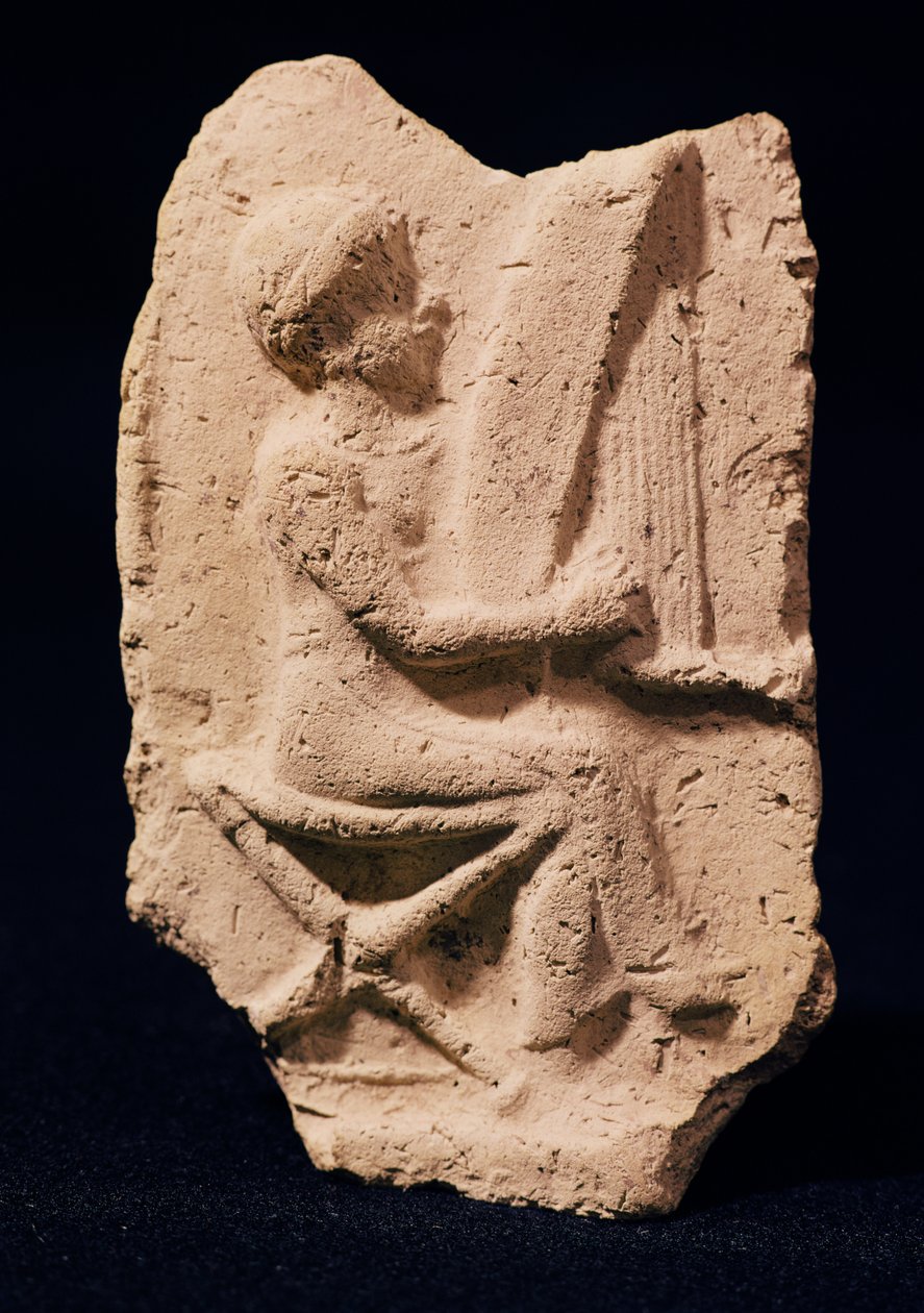 عازف القيثارة ، 1830-1600 ق بواسطة بلاد ما بين النهرين