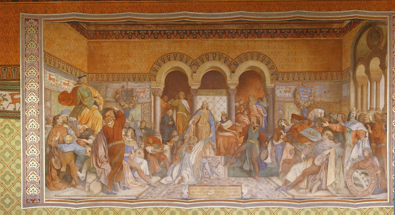 حرب المغنين ، ص 1854-55 بواسطة موريتز لودفيج فون شويند