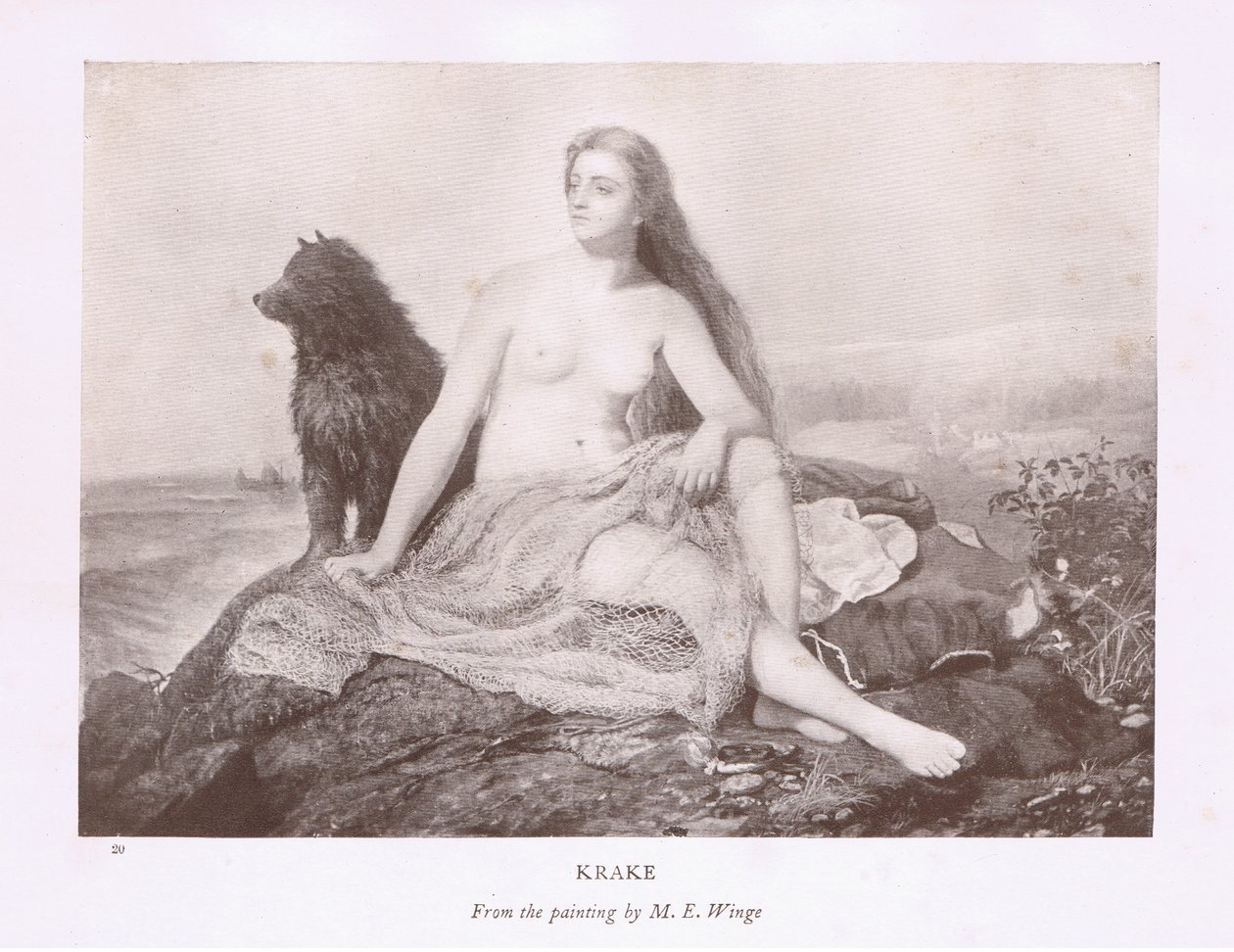 الأخطبوط ، 1920s بواسطة Märten Eskil Winge