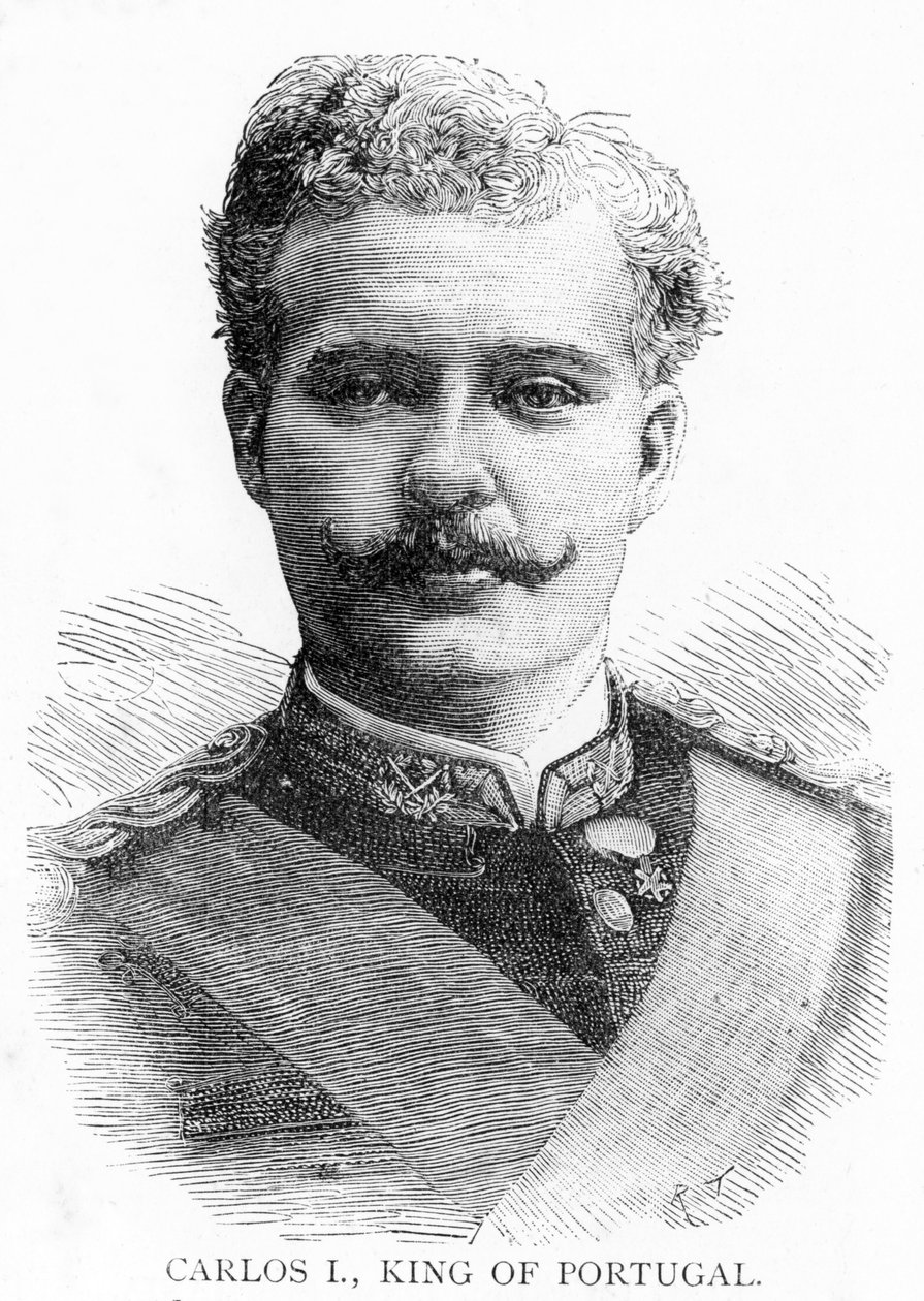 ملك البرتغال كارلوس الأول ، 1893 بواسطة نادار