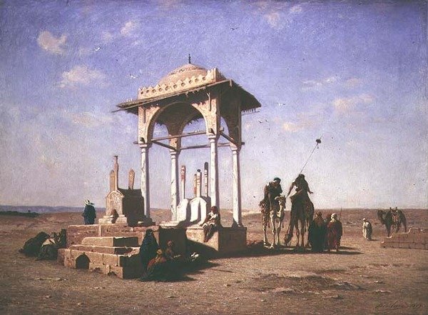 ضريح الصحراء بواسطة Narcisse Berchere