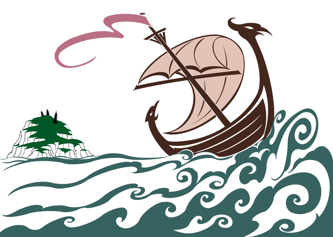 Storybook Ship ، 2022 (رقمي) بواسطة نيل أوزبورن