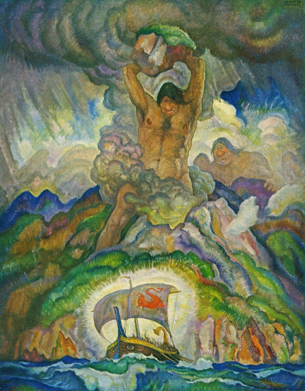 Polyphemus ، العملاق بواسطة نيويل كونفيرس ويث