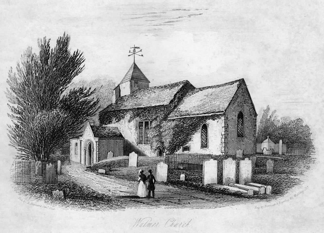 Walmer Church ، كينت. بواسطة نيومان وباركلي
