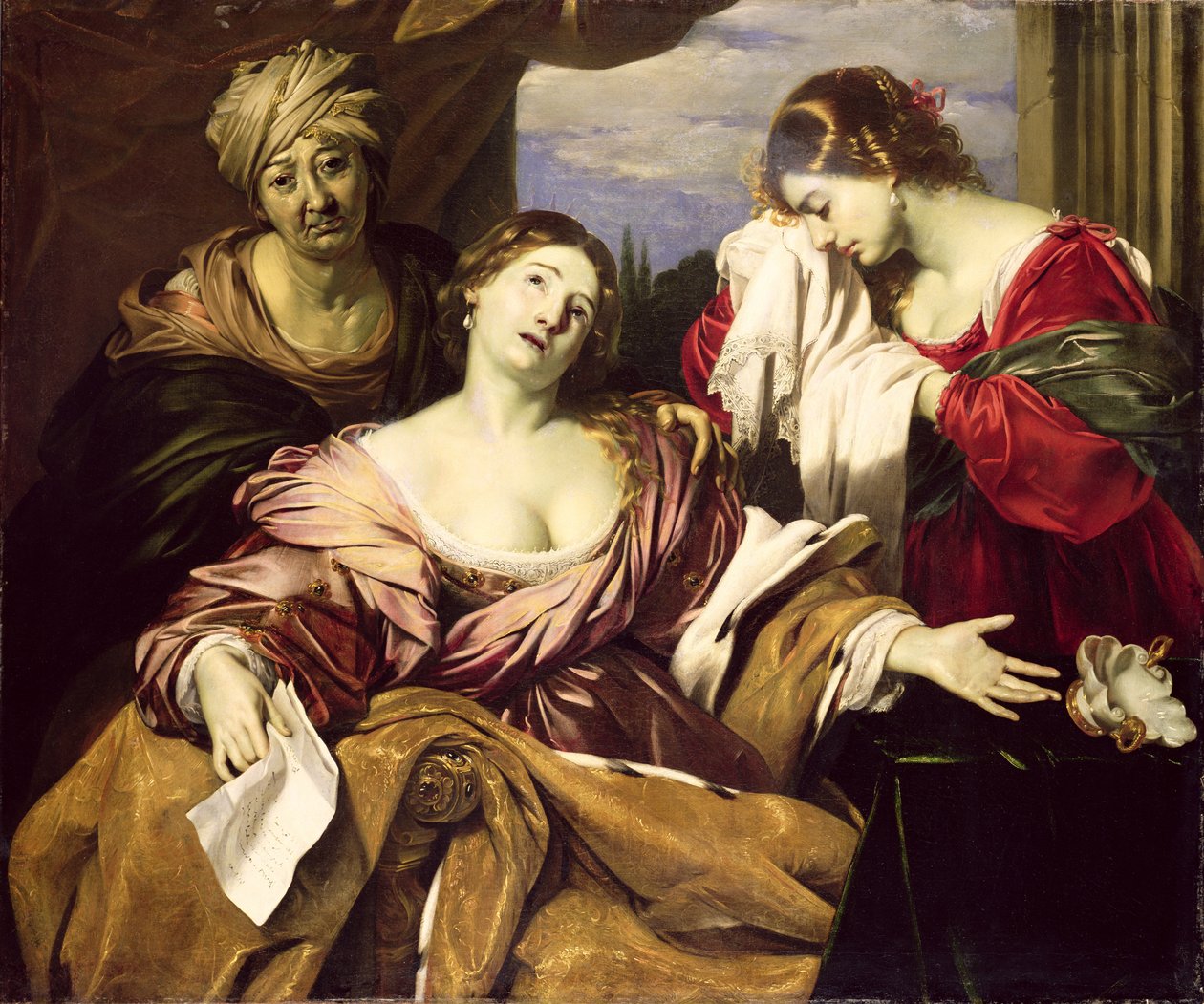 وفاة سوفونيسبا ، 1655-65 بواسطة نيكولاس رينييري