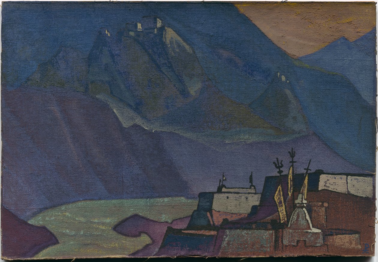 نهر شاندرا ، 1932 بواسطة نيكولاس رويريتش