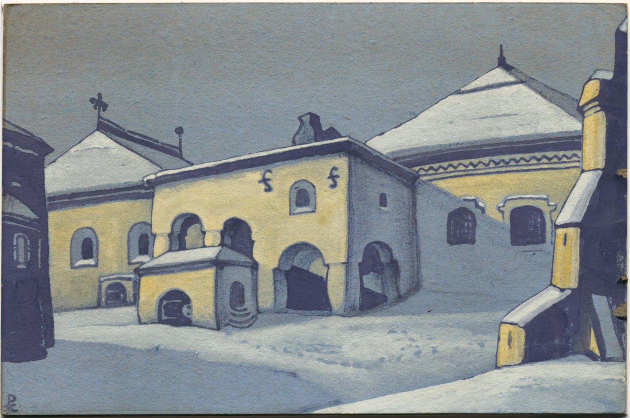 بسكوف القديمة ، 1936 بواسطة نيكولاس رويريتش