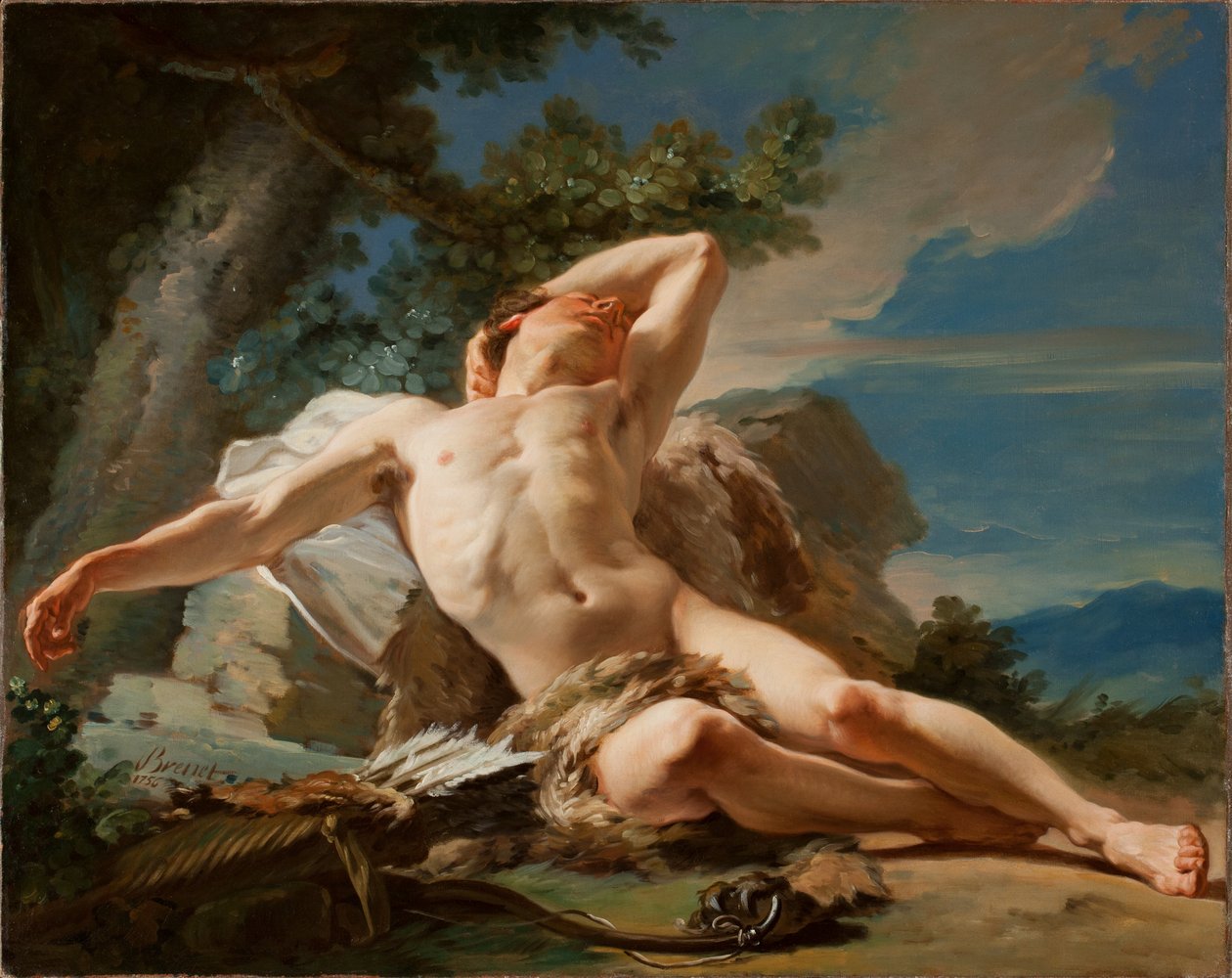 Endymion النوم ، 1756 بواسطة نيكولاس جاي برينيت