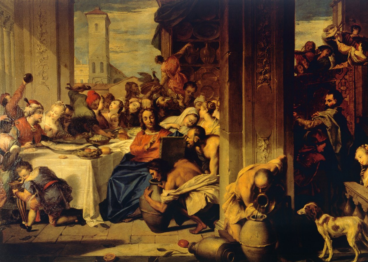 Marriage at Cana بواسطة نيكولا فليوجيلز