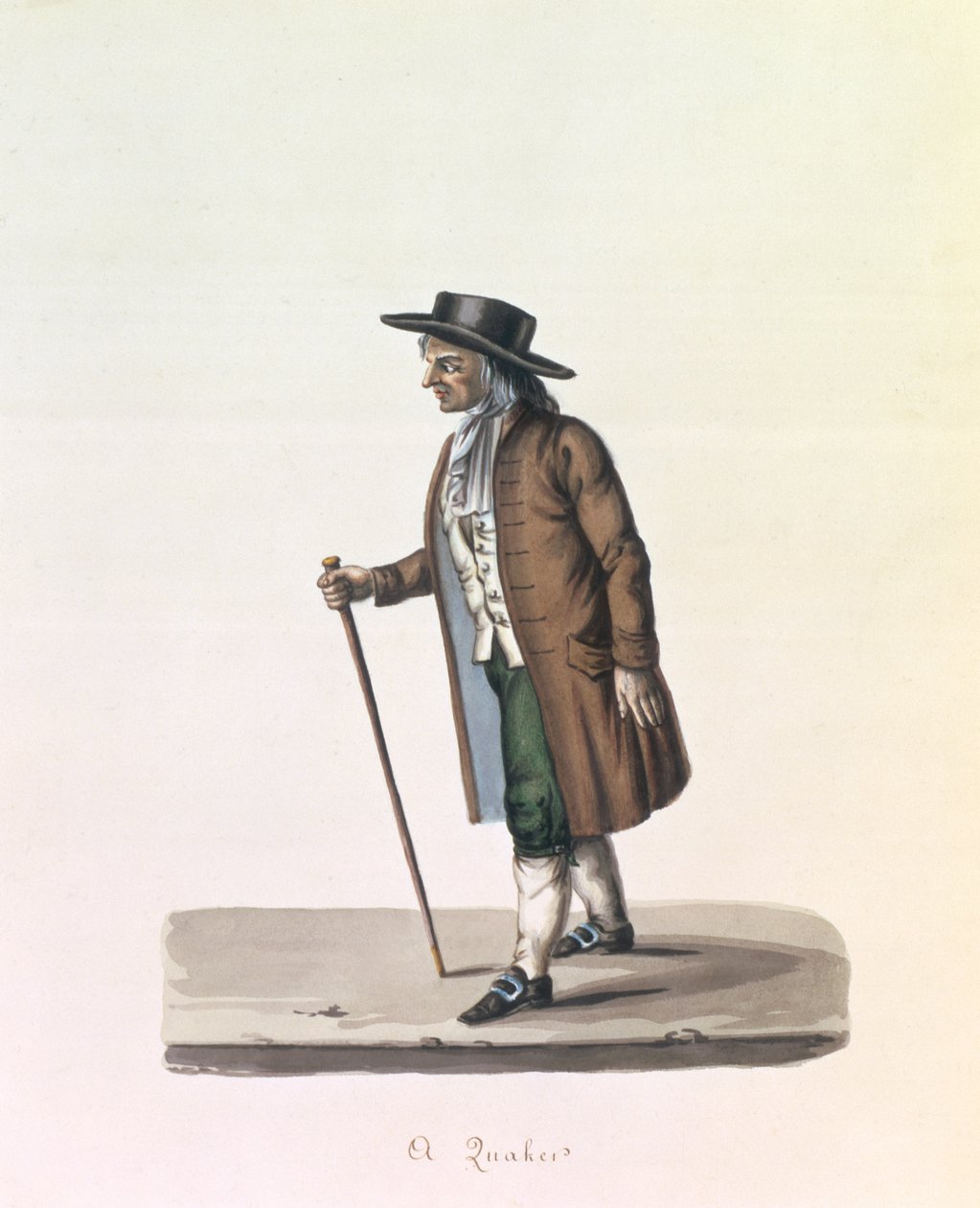 كويكر ، c.1840 (للزوج انظر 90128) بواسطة نيكولينو كاليو