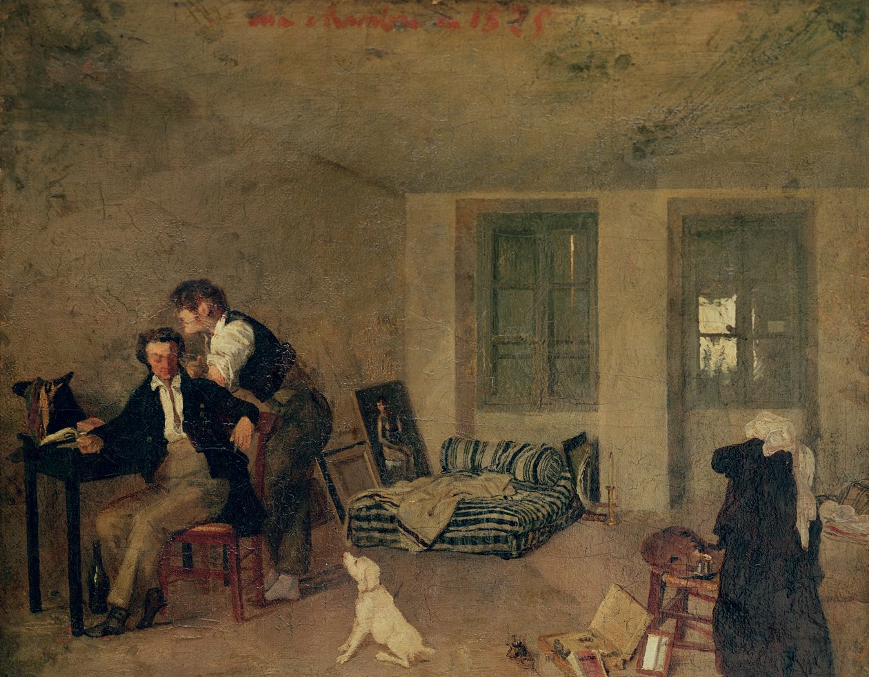 غرفتي عام 1825 بواسطة أوكتاف تاسيرت