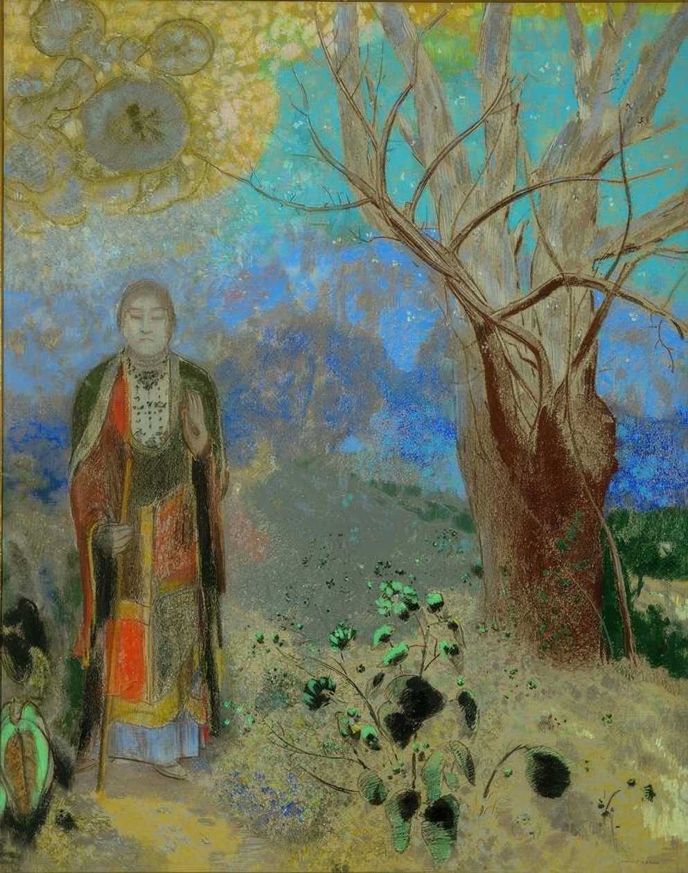 بوذا بواسطة Odilon Redon