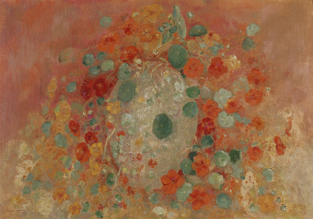 Nasturtiums ، 1905 بواسطة Odilon Redon