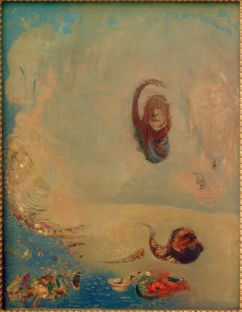 Oannès بواسطة Odilon Redon