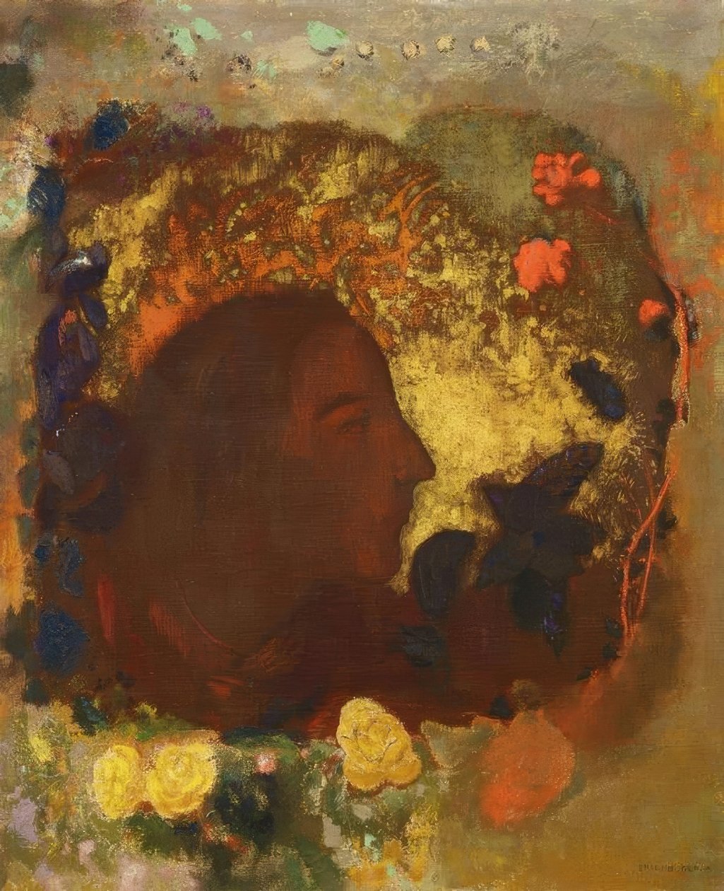 بول غوغان بواسطة Odilon Redon
