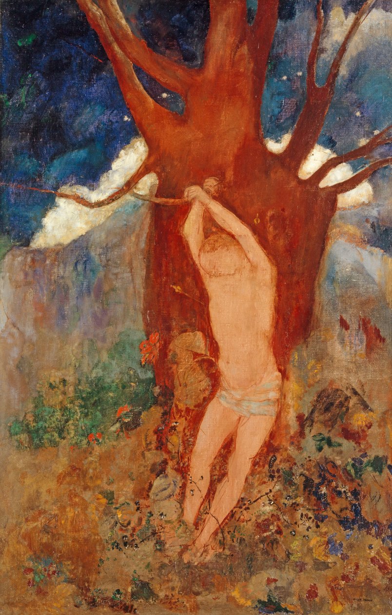 القديس سيباستيان ، 1910 بواسطة Odilon Redon