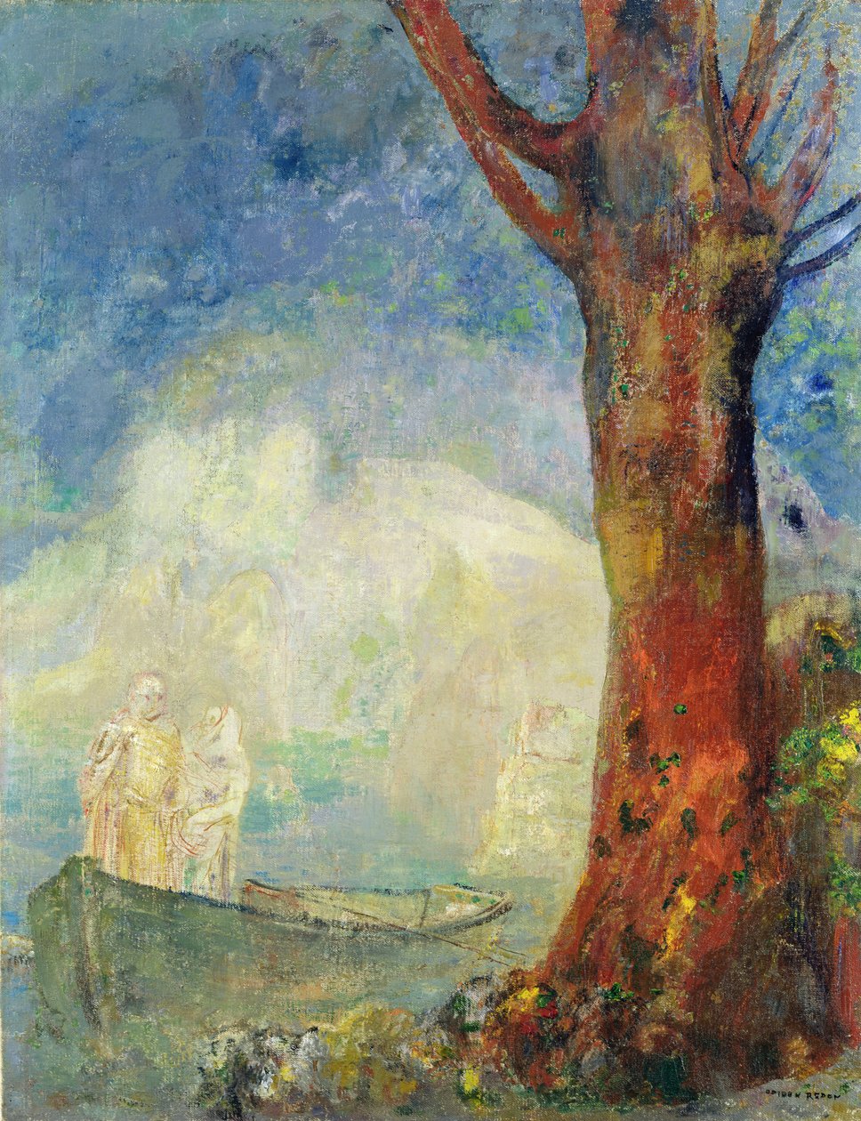 البارك ، c.1900 بواسطة Odilon Redon