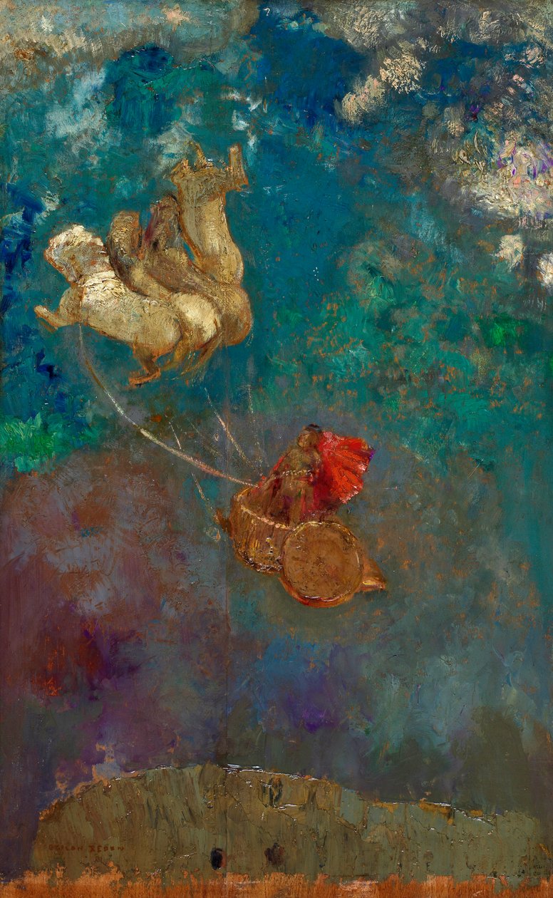 عربة أبولو 1907-10 بواسطة Odilon Redon
