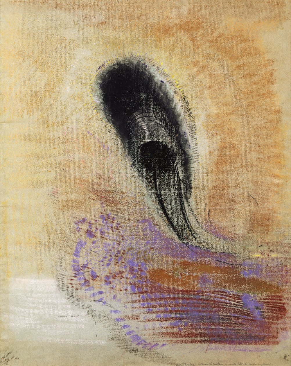 الرؤية تحت الماء بواسطة Odilon Redon