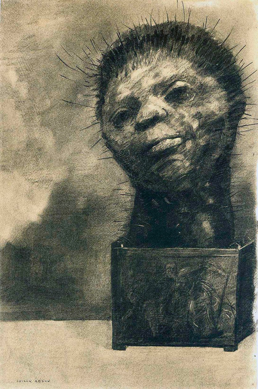 رجل الصبار بواسطة Odilon Redon