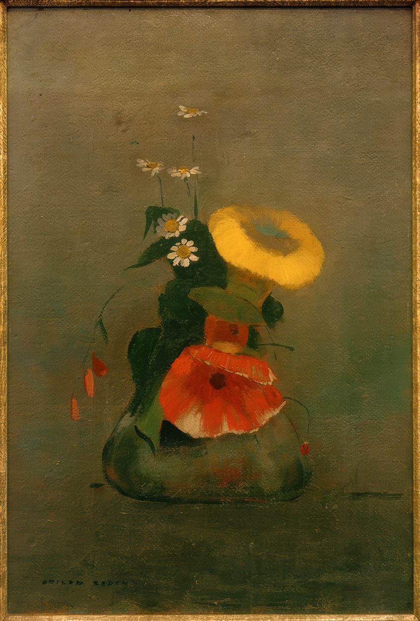 الخشخاش بواسطة Odilon Redon