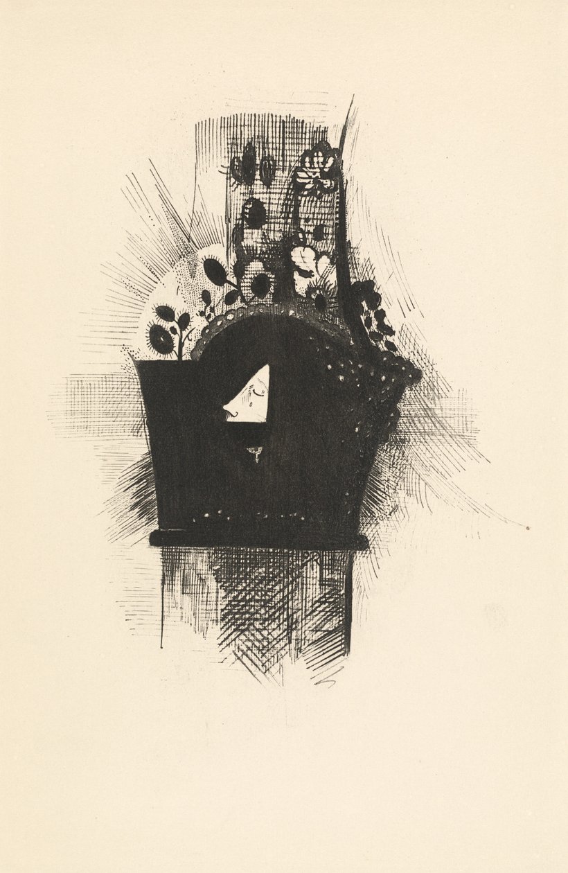 الغلاف - Frontispiece بواسطة Odilon Redon