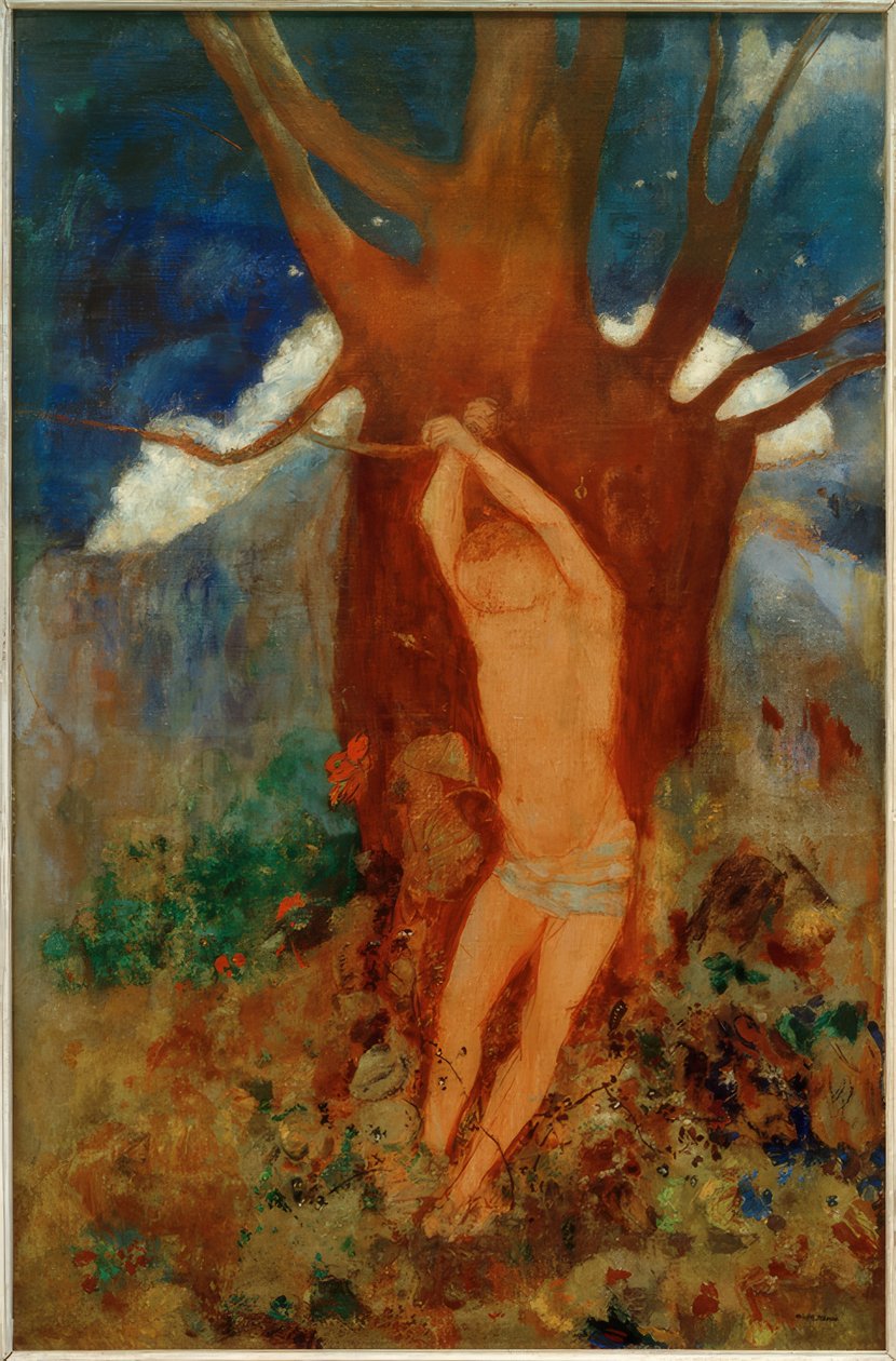 القديس سيباستيان بواسطة Odilon Redon